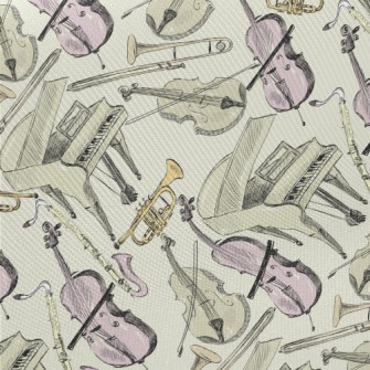 Hand Drawn Orchestral Illustra Twill