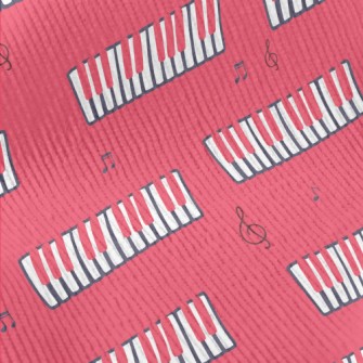 Pink Graffiti Piano Standard Corduroy