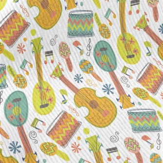 Colorful Musical Instrument Gr Standard Corduroy