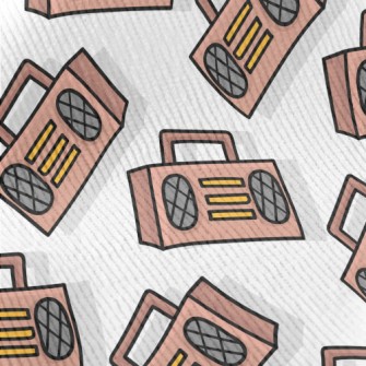 Retro Cartoon Stereo Standard Corduroy