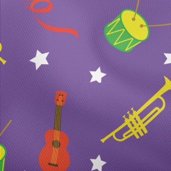 Colorful Cartoon Musical Instr Dobby