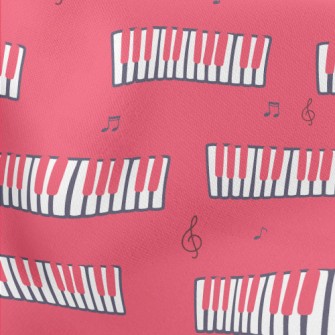 Pink Graffiti Piano Stretch Ponte