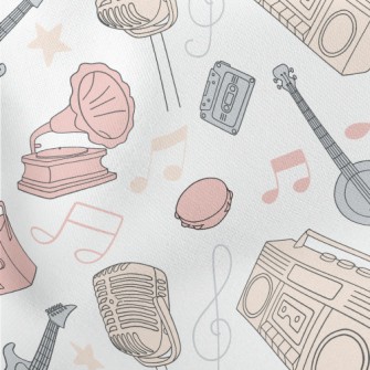 Colorful Sound And Musical Ins Stretch Ponte