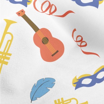 Carnival Happy Music Micro Fleece