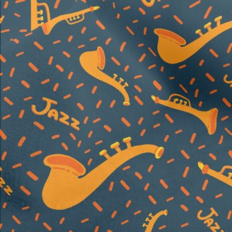 Jazz Saxophone Micro Fleece