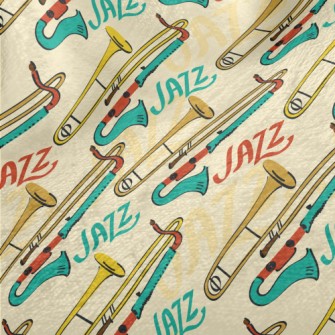Classic Jazz Instruments Minky