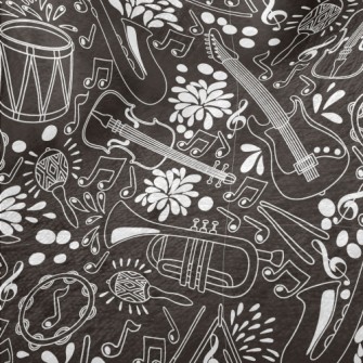 Musical Instruments Illustrati Minky