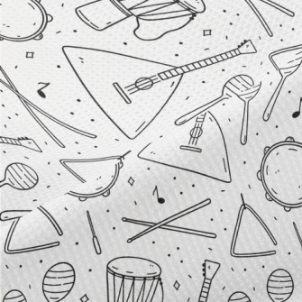 Simple Hand Drawn Line Musical Piqué