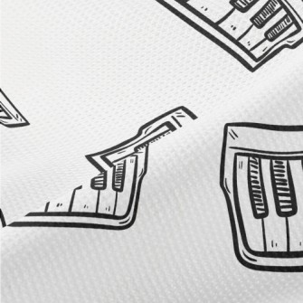 Beautiful Hand-painted Piano K Piqué