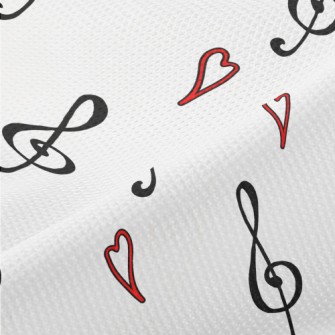 Musical Note Symbol And Love H Piqué