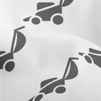 Lawn Mower Silhouette Lightweight Performance Linen