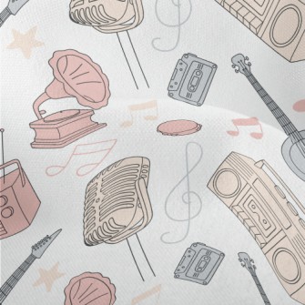 Colorful Sound And Musical Ins Lightweight Performance Linen