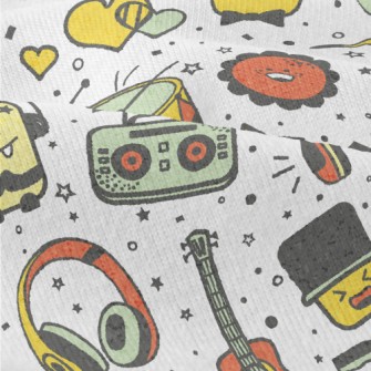 American Cartoon Music Graffit Modern Jersey