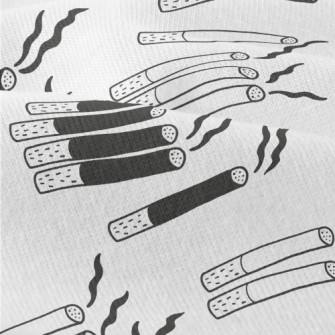 Hand Drawn Black And White Cig Modern Jersey