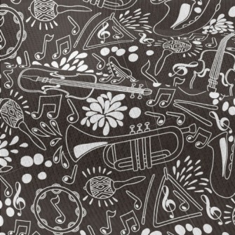 Musical Instruments Illustrati Modern Jersey