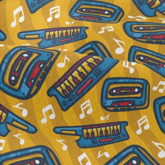 Retro Cute Music Theme Modern Jersey