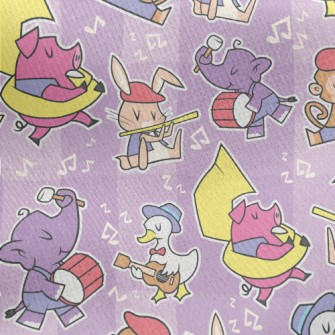 Animal Music Parade Jersey Backed Fleece