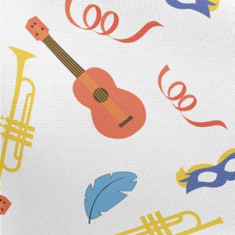 Carnival Happy Music Pongee