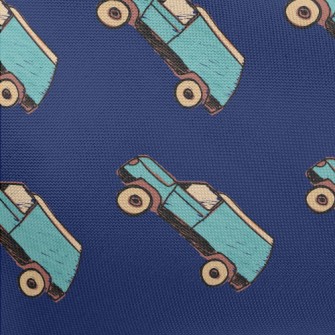Blue Hand Painted Suv Pongee