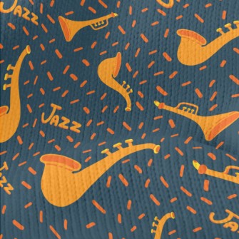 Jazz Saxophone Stretch Jersey