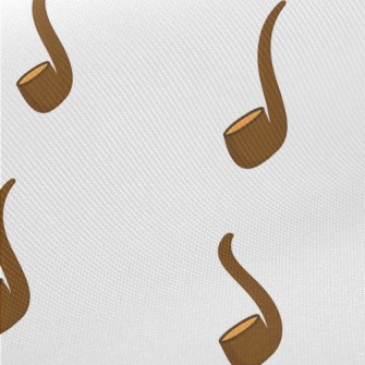 Simple Wooden Pipe Midweight Cotton Poplin