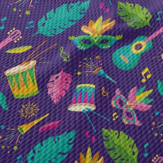 Brazilian Carnival Birdseye Piqué