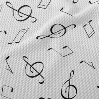 Thin Line Notes Birdseye Piqué