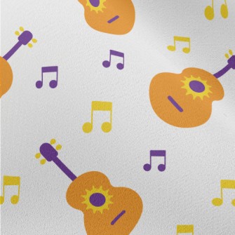 Sunshine Hand-painted Guitar Chiffon