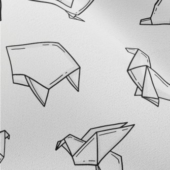 Cute Origami Animals Chiffon