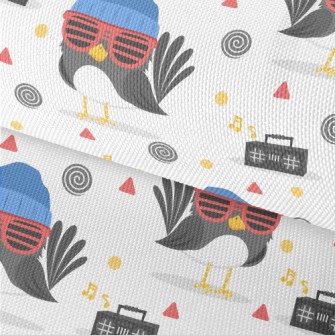 Cute Hip-hop Bird Waterproof Oxford