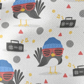 Cute Hip-hop Bird Waterproof Canvas