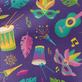 Brazilian Carnival Waterproof Canvas