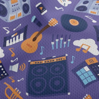 Recording Equipment And Musica Athletic Mesh Flat Back
