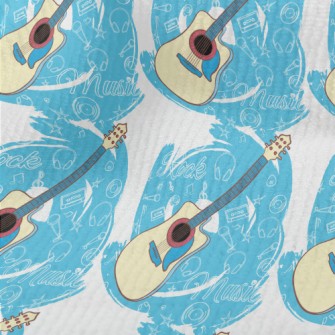 Blue Electric Guitar Terry