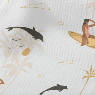 Surfing Season Illustration Terry