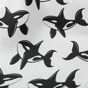 Cute Killer Whale Pattern Terry