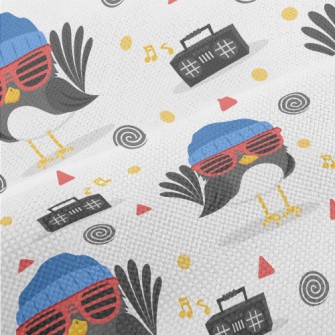 Cute Hip-hop Bird Performance Linen
