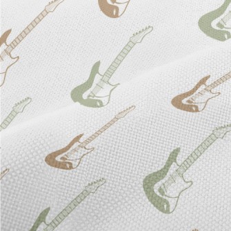 Two-tone Electric Guitar Performance Linen