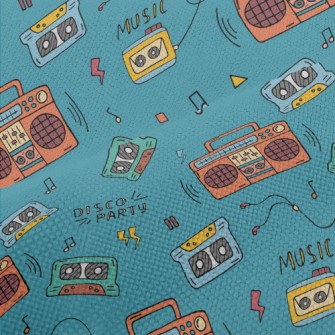 90s Tapes And Speakers Performance Linen