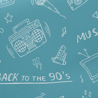 Return To 1990 Graffiti Twill