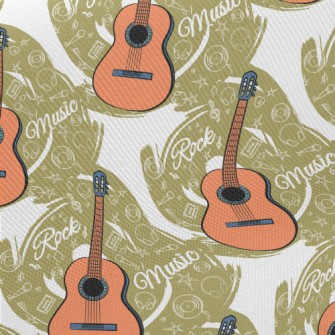 Guitar And Rock Twill