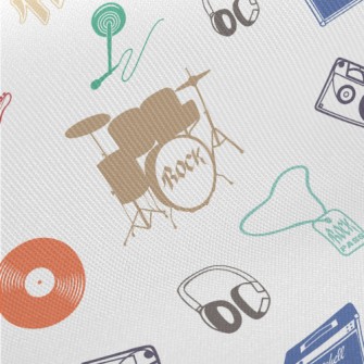 Rock Concert Equipment Twill