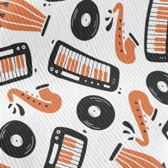 Hand Drawn Jazz Doodles Standard Corduroy