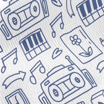 Music Player Doodle Standard Corduroy