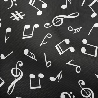 Musical Note Symbol Pattern Dobby