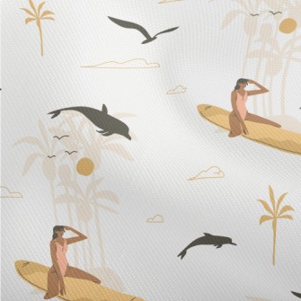 Surfing Season Illustration Dobby