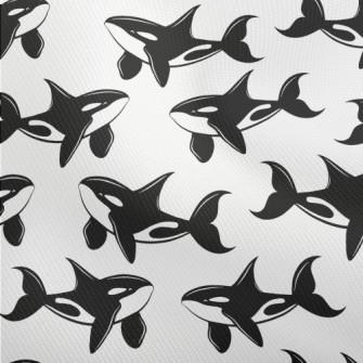 Cute Killer Whale Pattern Dobby