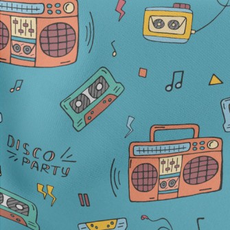90s Tapes And Speakers Stretch Ponte