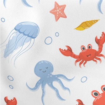Cute Underwater Animals Stretch Ponte