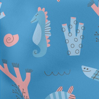 Cartoon Cute Marine Life Stretch Ponte